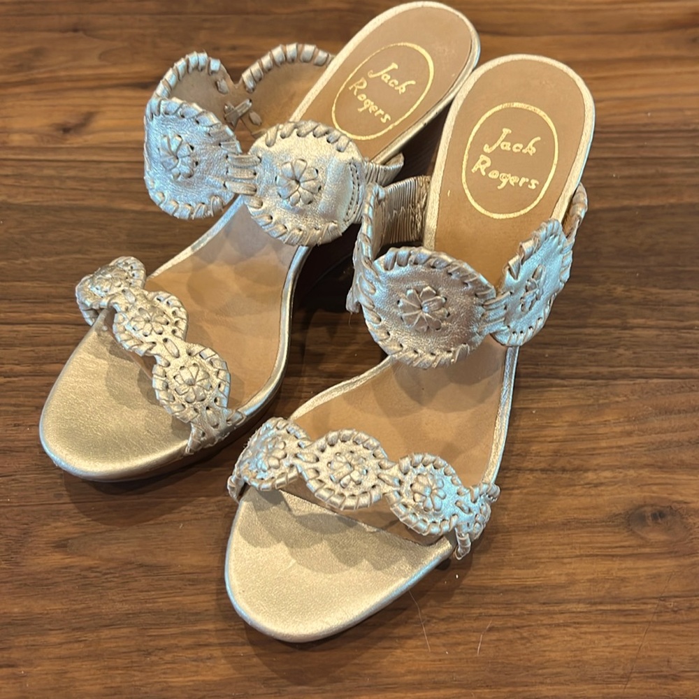 Jack Rogers Wedge Slip Ons